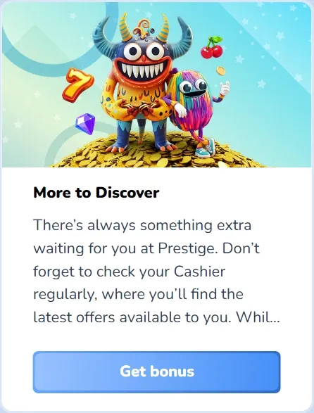 Slotaza Casino promotional banner with cartoon monsters and bonus offer