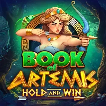 Book of Artemis Hold and Win slot game with archer