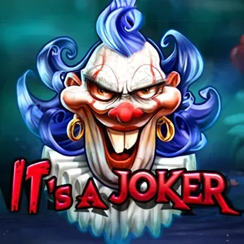It's a Joker slot game with a creepy clown face and blue hair